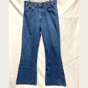 Vintage Levi’s Orange Tab Flare Jeans 32”